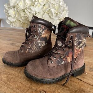 Redhead waterproof Kids' Brown Camo Boots